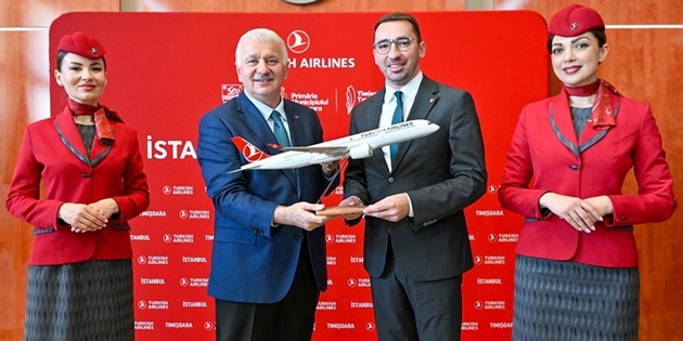 THY, Temeşvar’ı Uçuş Ağına Ekleyerek İlk Seferini Yaptı